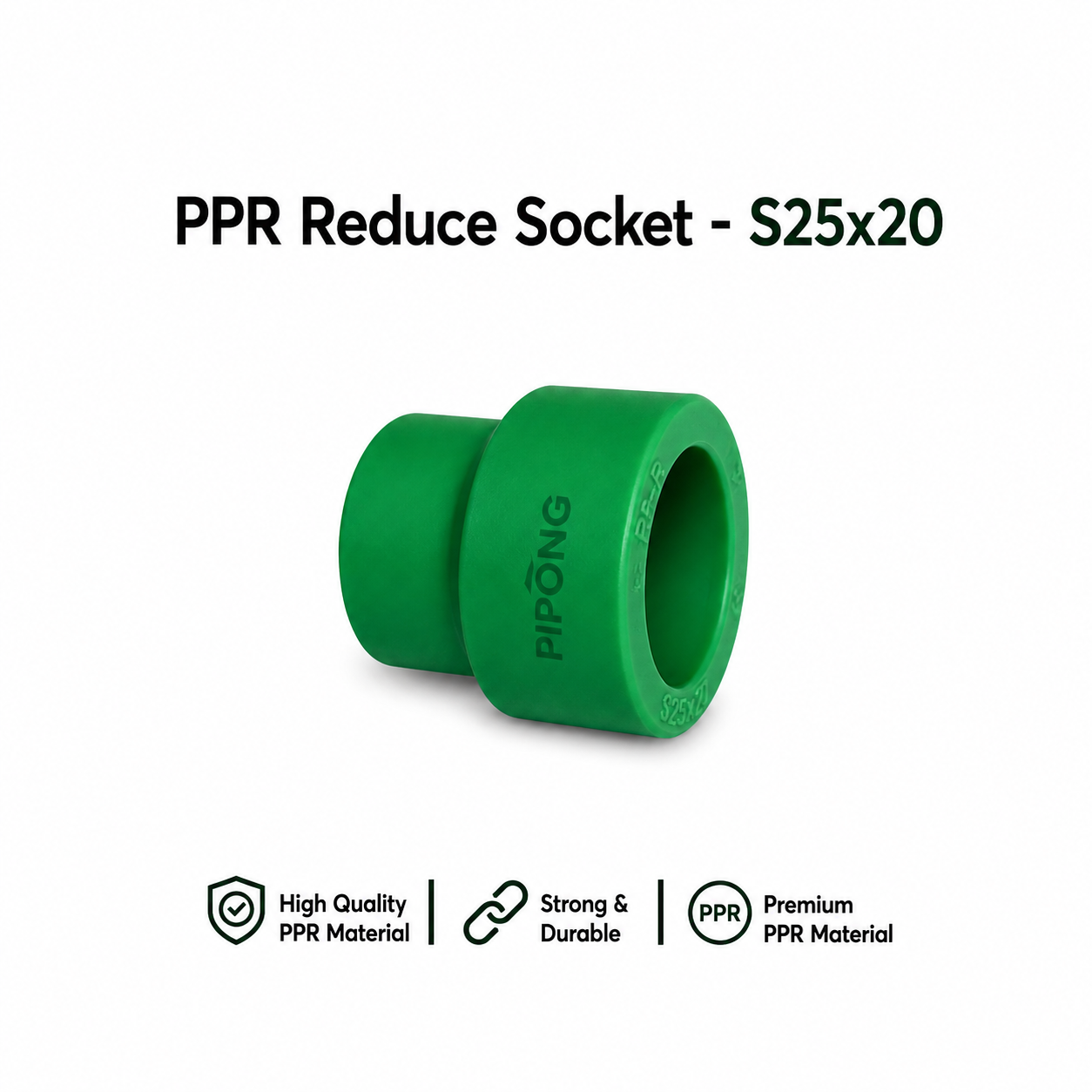 PP-R Reduce Socket - S25x20
